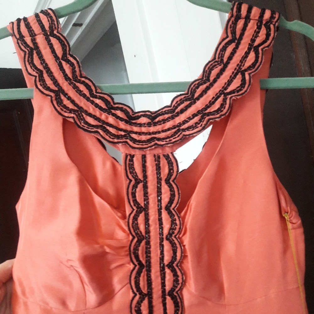 Tracy Reese Size 2 silk dress with beading